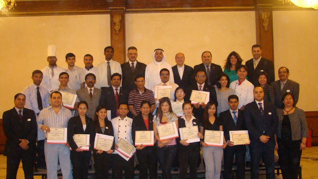 ITHC Supervisors and Managers Graduates with Vic Alcuaz, Belle Ochoa Moreno and ITHC Executives